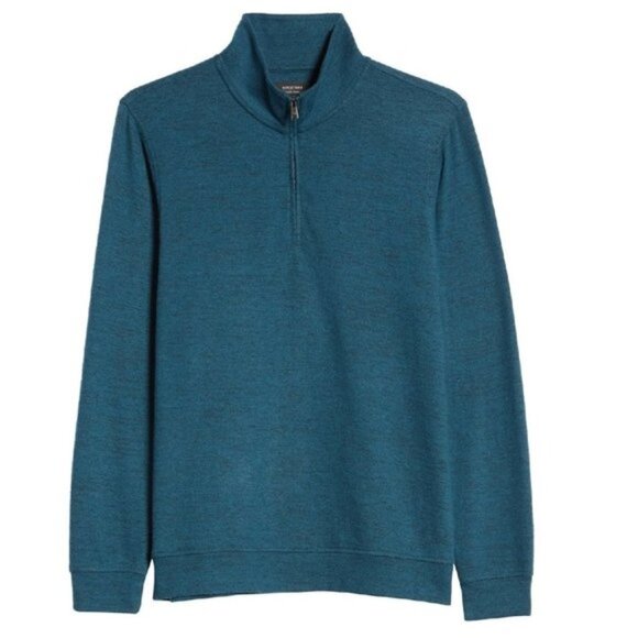 NORDSTROM MEN'S SHOP Half Zip Pullover - Picture 2 of 5